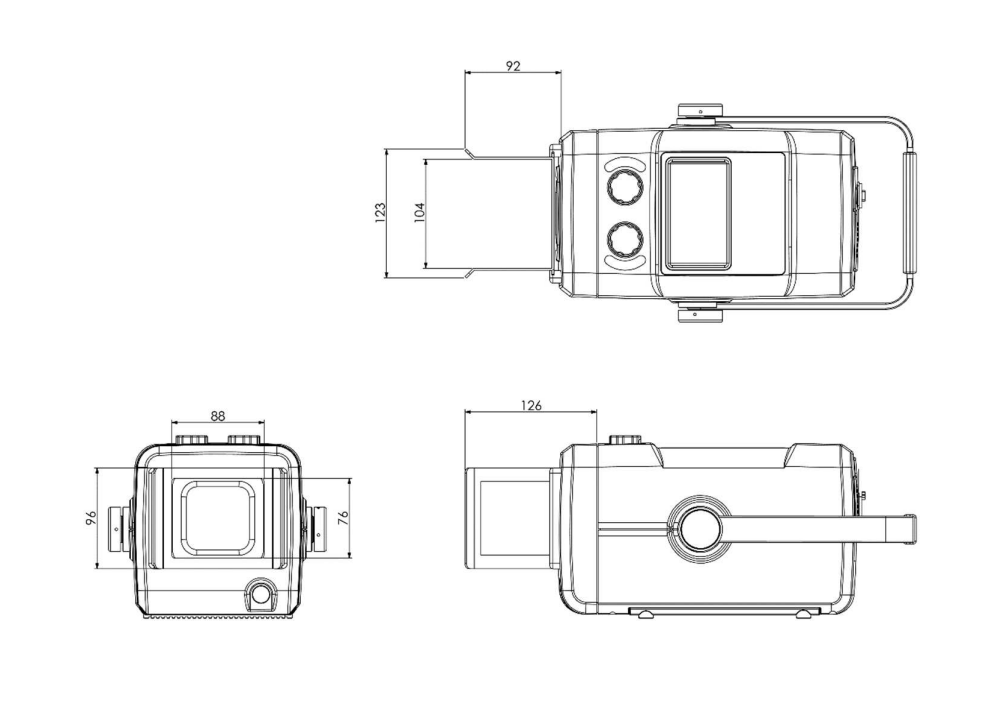 DRAY PX18 Dimensions
